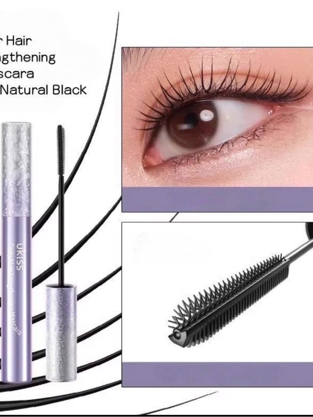 ukiss mascara- dandelion slightly dense mascara